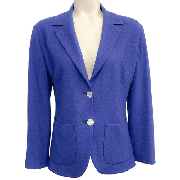 Kiton Blue Cashmere / Silk Classic Blazer - Picture 1 of 6